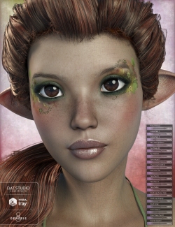 Genesis 8 female face and body fantasy morphs